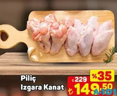 PİLİÇ IZGARA KANAT KG fiyat ve kampanya bilgisi